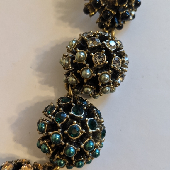 Banana Republic Rhinestone Statement Necklace - Picture 3 of 8